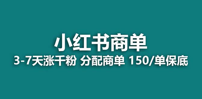 【蓝海项目】2023最强蓝海项目，小红书商单项目，没有之一！-小白项目网