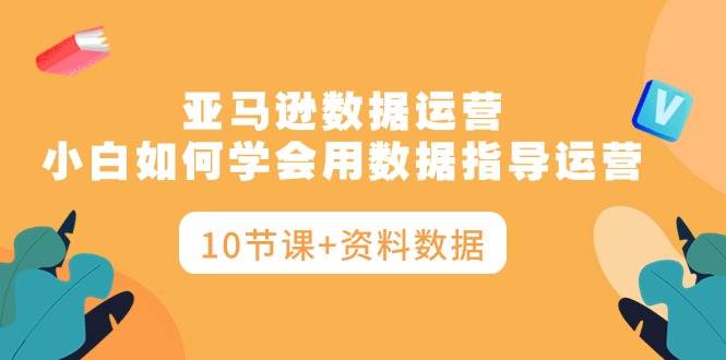 亚马逊数据运营，小白如何学会用数据指导运营（10节课+资料数据）-小白项目网