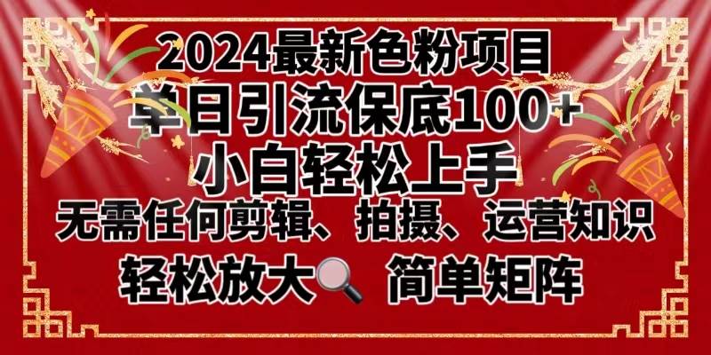 2024最新换脸项目，小白轻松上手，单号单月变现3W＋，可批量矩阵操作放大-小白项目网