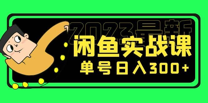 花599买的闲鱼项目：2023最新闲鱼实战课（7节课）-小白项目网