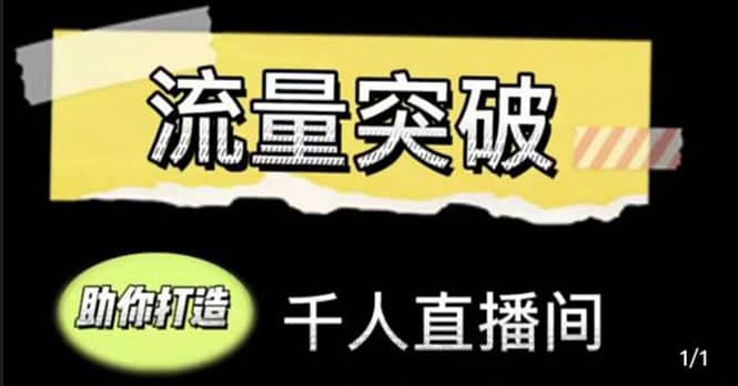 直播运营实战视频课，助你打造千人直播间（14节视频课）-小白项目网