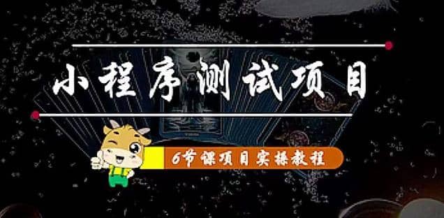 小程序测试项目 从星图 搞笑 网易云 实拍 单品爆破 抖音抖推猫小程序变现-小白项目网