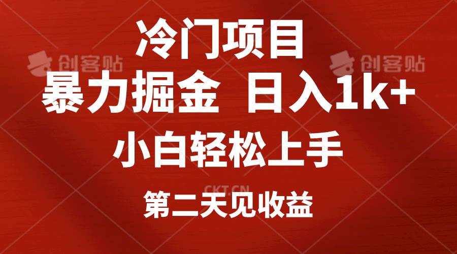 冷门项目，靠一款软件定制头像引流 日入1000+小白轻松上手，第二天见收益-小白项目网