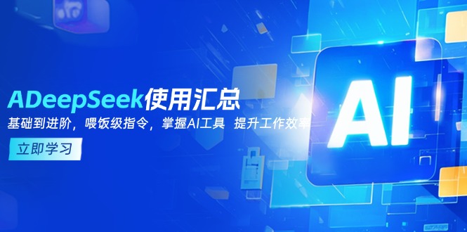 DeepSeek使用汇总，基础到进阶，提示词技巧，掌握AI工具  提升工作效率-小白项目网