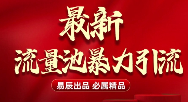 最新“流量池”无门槛暴力引流(全网首发)日引500+-啦啦收录网